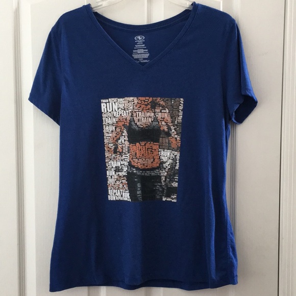 Athletic Works Tops - FINAL MARKDOWN Ladies’ Athletic Works Train-Run-Repeat Tee large